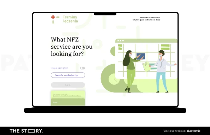 terminyleczenia - a web application with services of the national health fund