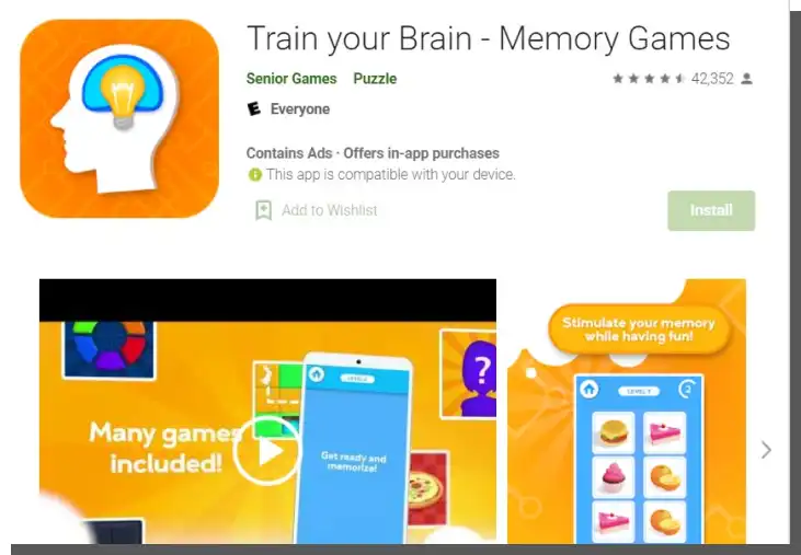 applications for seniors in google play