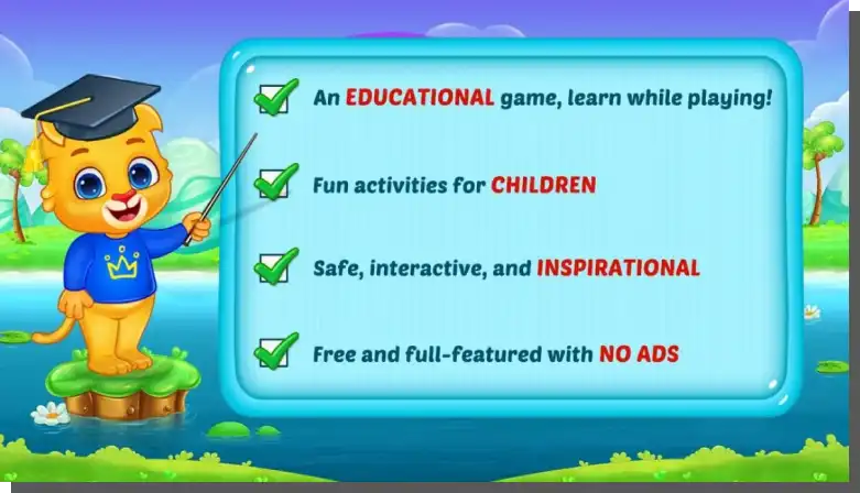 applications for children - characteristics