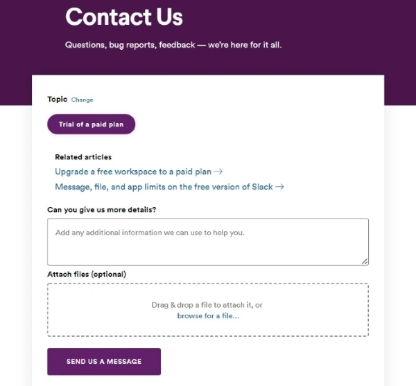 how to design a contact form