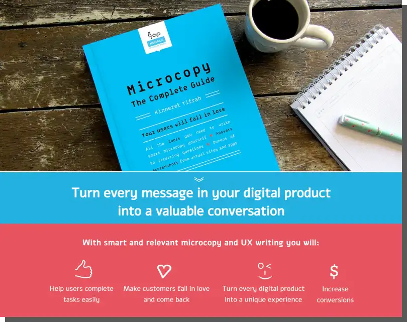 microcopy, ux writing - a guide