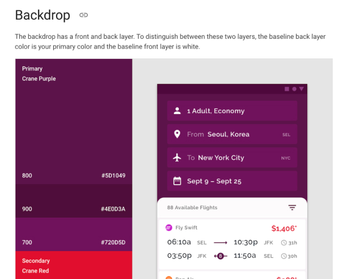 the effect of background color on the application user perception