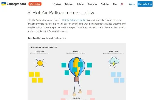 Hot Air Balloon Retrospective