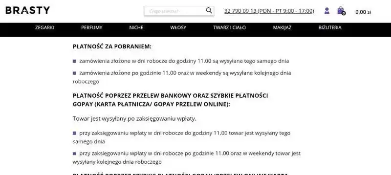 Orders in online stores - Bratsy.pl