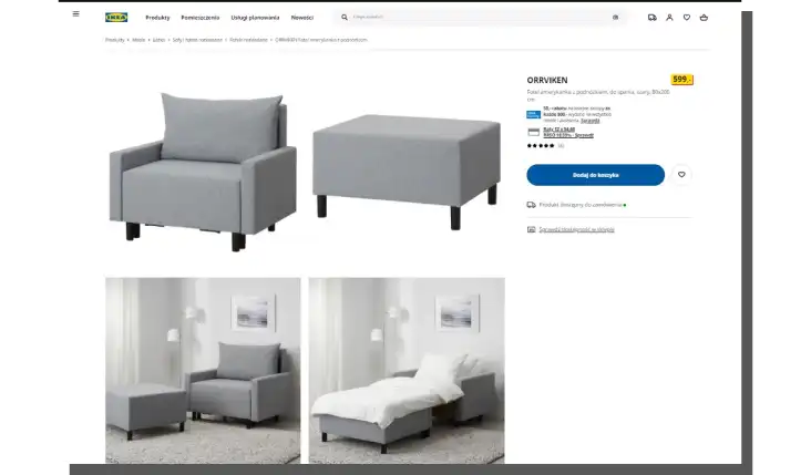 Product Page Design - Ikea.com