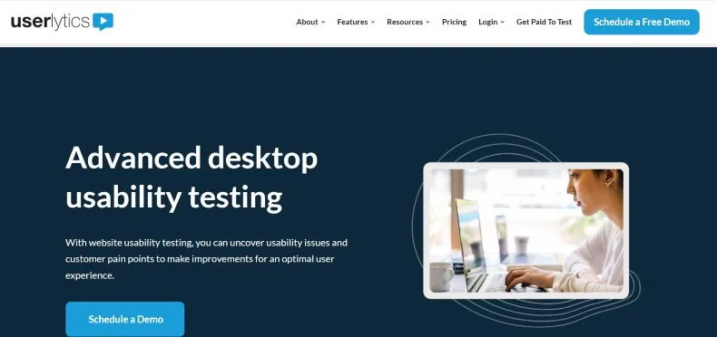 Usabiity testing - userlytics platform
