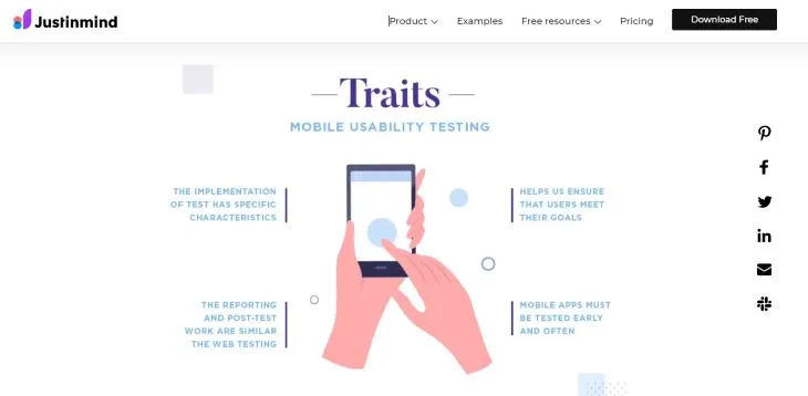 Mobile usability testing - Justinmind