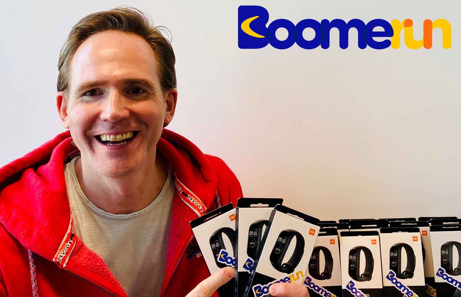 Tomasz Uściński, twórca aplikacji Boomerun.