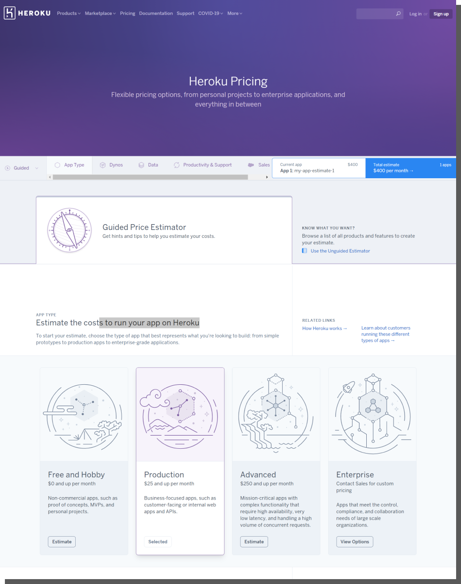 Heroku - projektowanie cen b2b