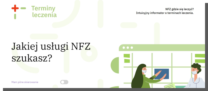 terminyleczenia - aplikacja webowa z usługami nfz
