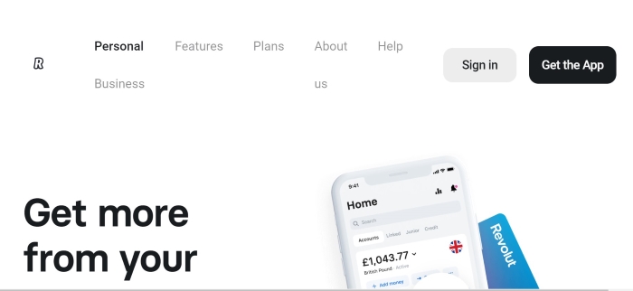 przykład startupu - Revolut