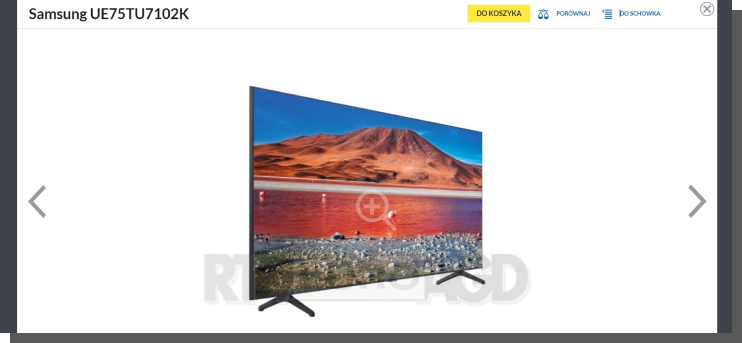 User Experience w E-Commerce - rtv euro agd