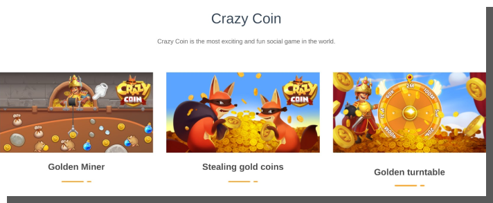 aplikacja mobilna dla dzieci - crazy coin