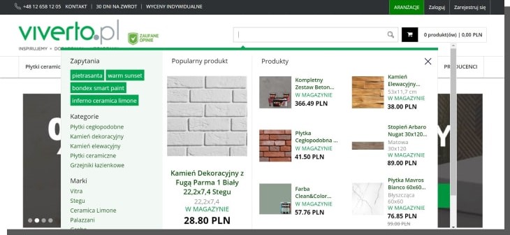 wyszukiwarka e-commerce