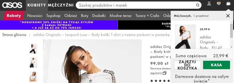koszyk w sklepie internetowym - optymalizacja koszyka