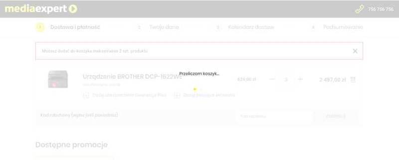 błędy w e-commerce - sklep internetowy