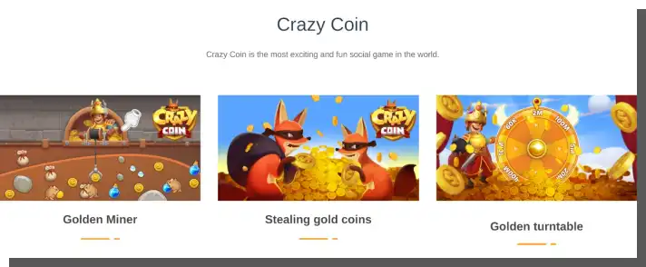 aplikacja mobilna dla dzieci - crazy coin