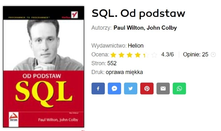 SQL dla Product Managerów