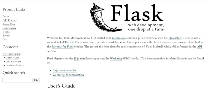 framework flask