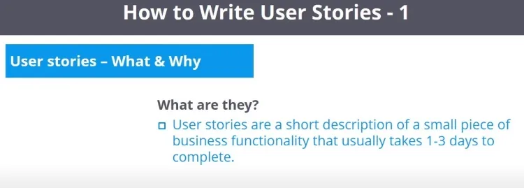 Scrum User Story - czym jest i czego wymaga?